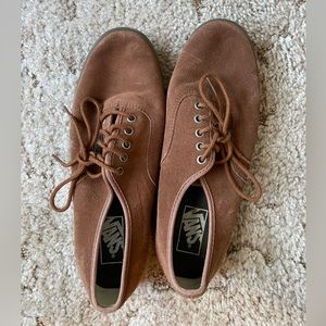 Vans suede shoes 8.5